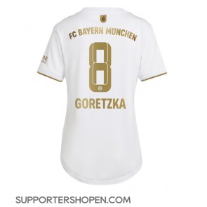 Bayern Munich Leon Goretzka #8 Borta Matchtröja Dam 2022-23 Kortärmad